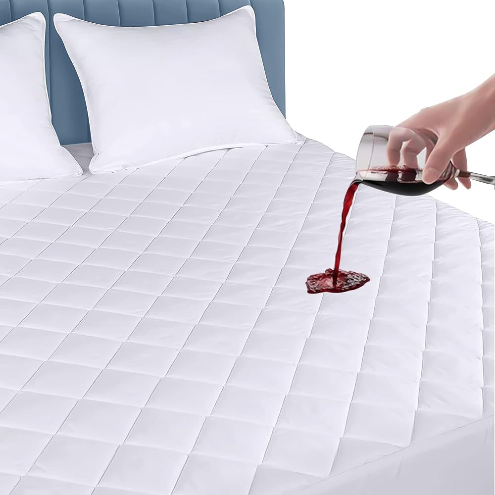 Sunshine Comforts Waterproof Mattress Protector Single 90x190 Premium Quilted