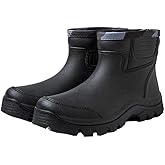 Gets Men's Waterproof Ankle Rain Boots