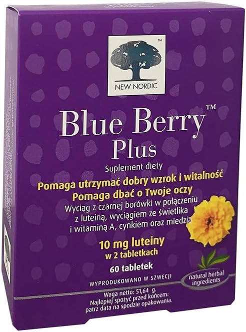 Blue Berry Plus - 60 Tablets
