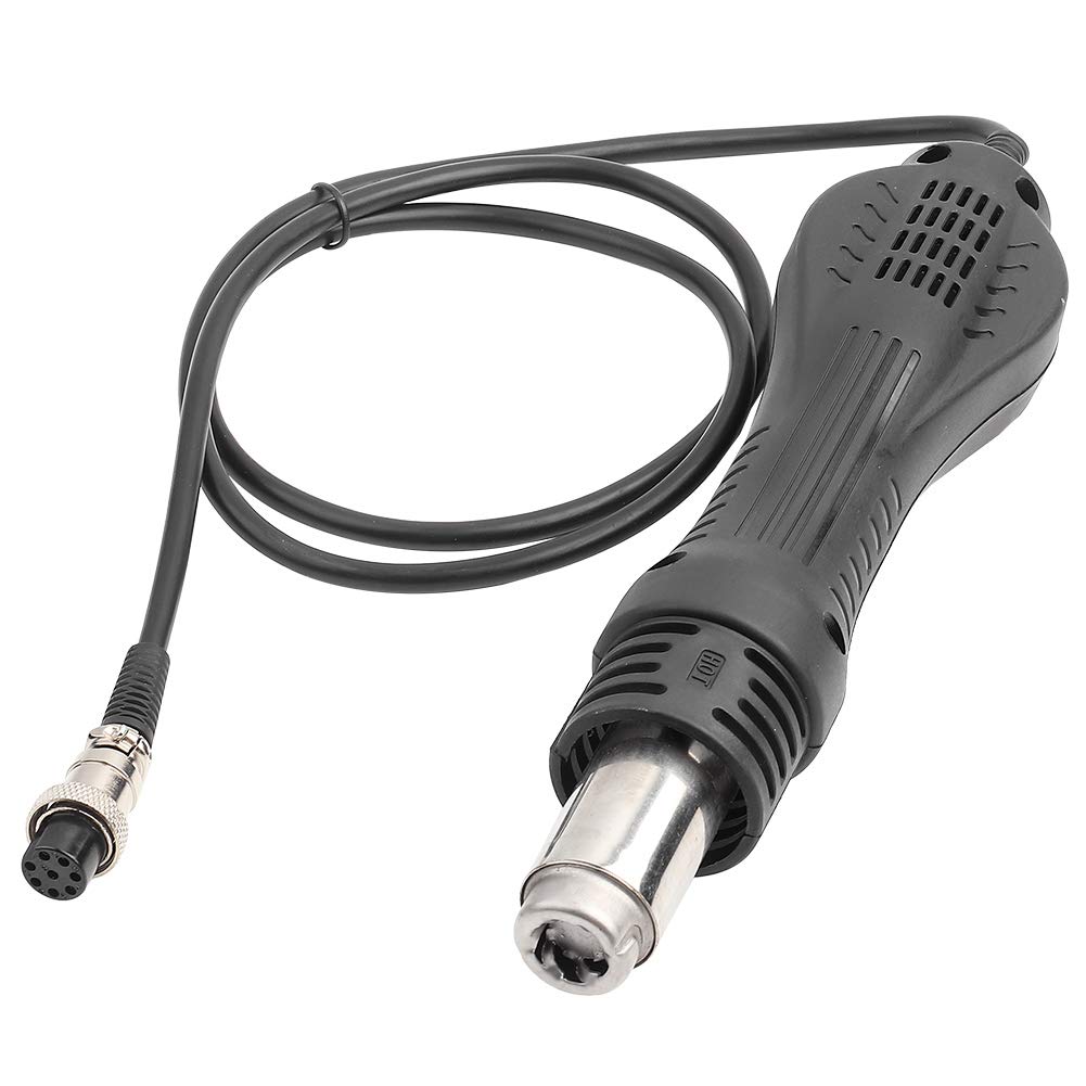 Hot Air Gun Handle, 9.3Inch Hot Air Soldering Gun Handle for 858 858D 8858 8586 878 BGA Rework Solder Station Repair, Heat Gun Hair, Solderingiron