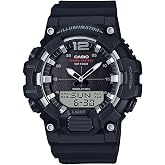 Casio Men's HDC-700-1AVCF Classic Analog-Digital Display Quartz Black Watch