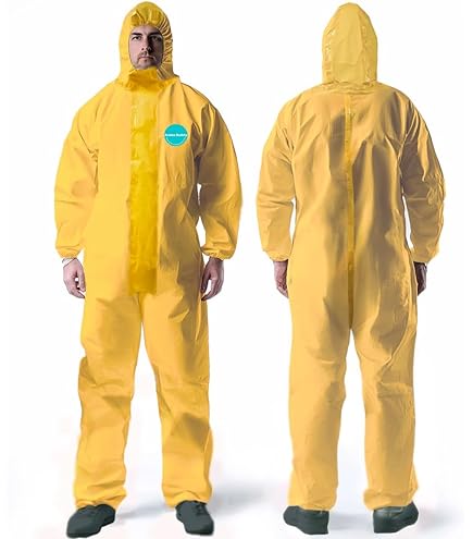 Lakeland ChemMax 3 Heat Sealed Taped Seam Coverall with Respirator