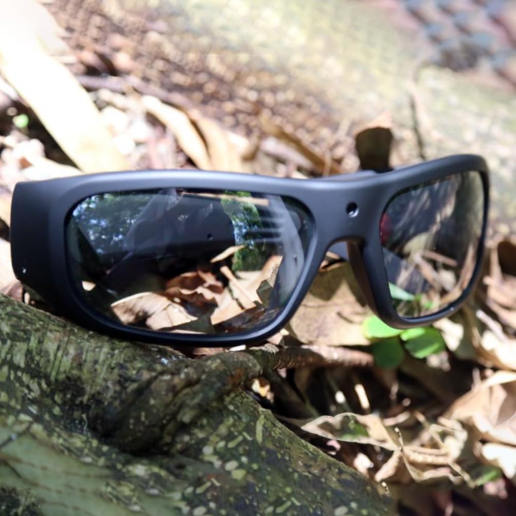 OhO Smart Camera Sunlasses, Full HD 1080P Polarized Sunglasses with 128GB Built-in Memory for Outdoor Sport, Men/Women