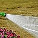 izery Garden Hose, Flexible Expandable Expanding Collapsible Garden & Lawn Water Hose with Free 7-Way Spray Nozzle for Car Wash Cleaning Watering Lawn Garden Plants (Green) (25ft)