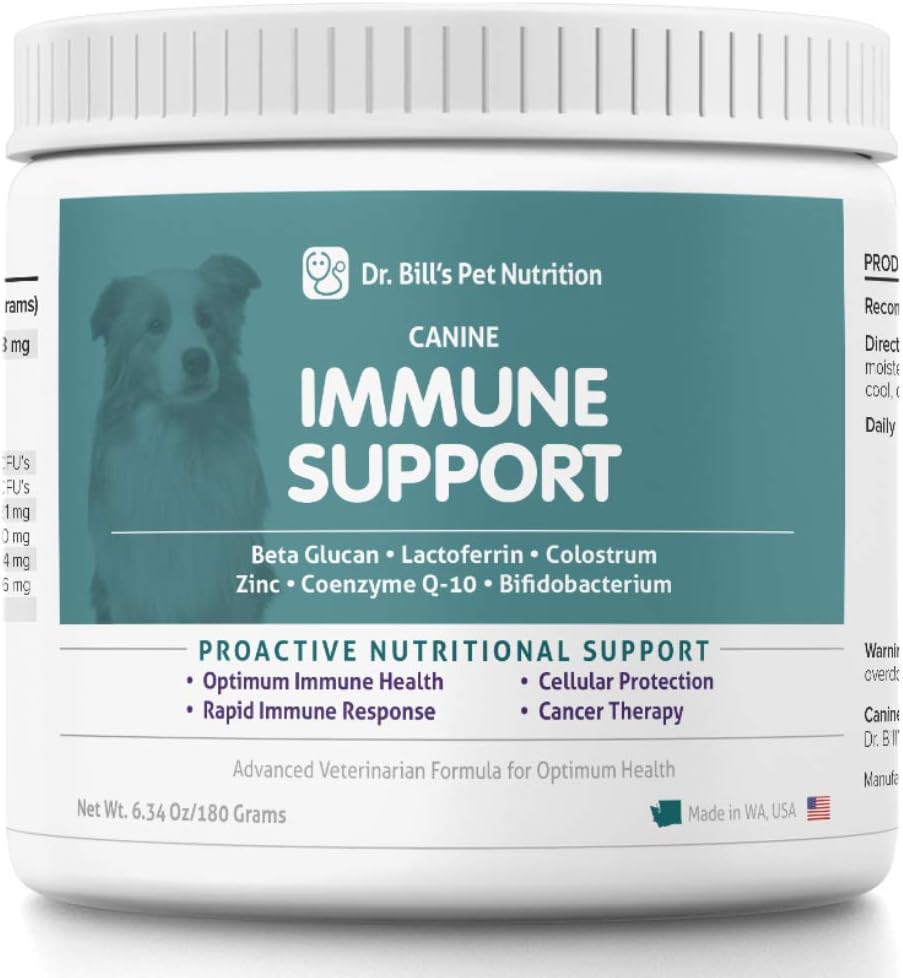 Dr. Bill's Canine Immune Support Pet Supplement Supports Innate