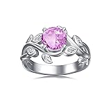 Shusukue Tourmaline Leaves Ring Sterling Silver