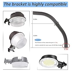 LEDMO Mounting Arm for LED Barn Light Adjustable