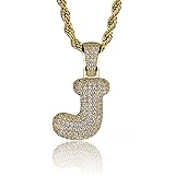HECHUANG womens Micropave Simulated Diamond Iced