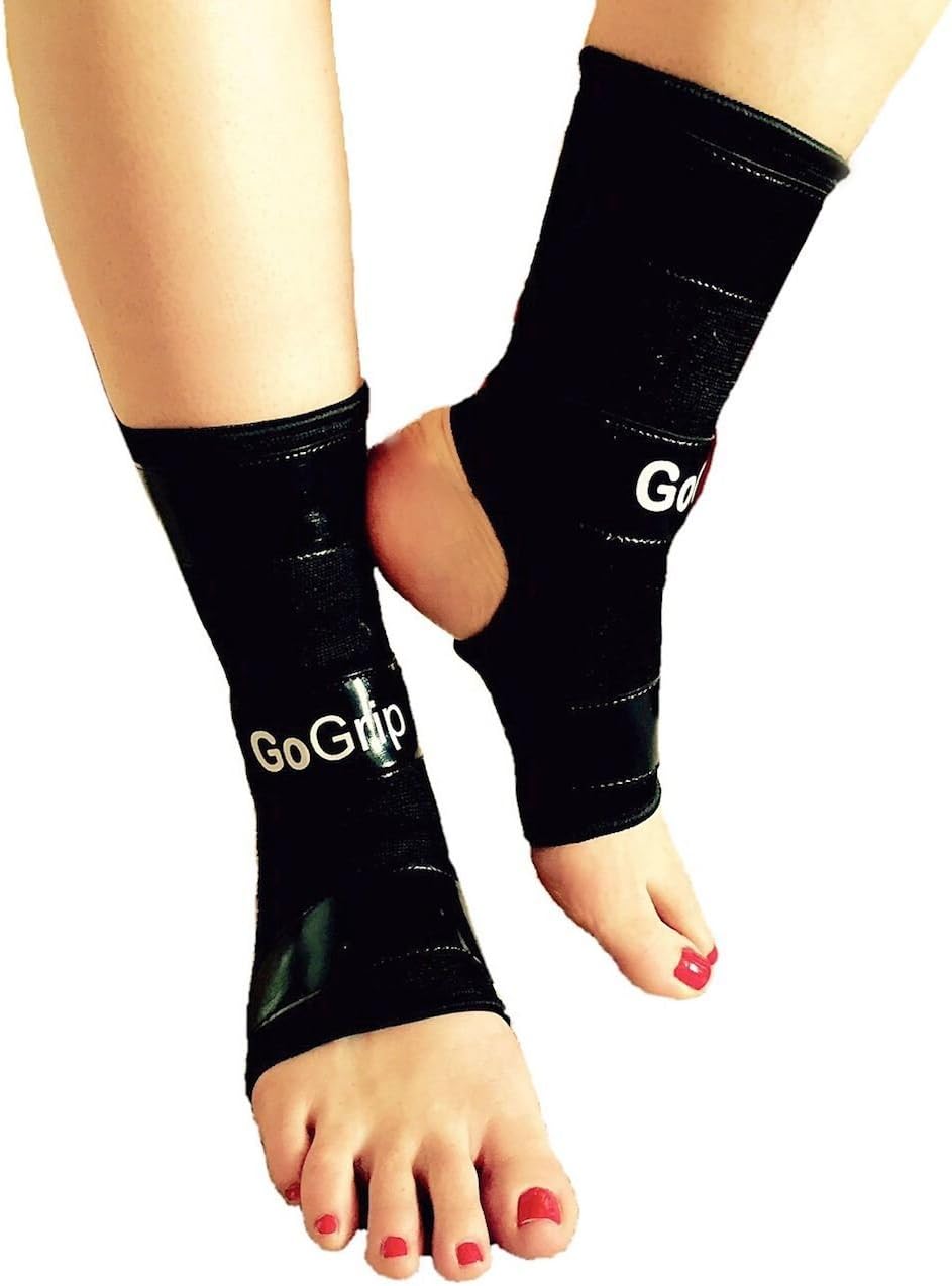 GoGrip Pole Dance Fitness Ankle Protectors (1 x PAIR) - Protects Your Ankles - Helps Climbing on the Pole