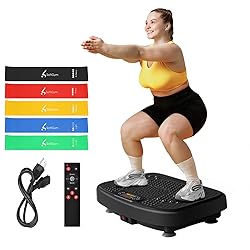 SoftGym Vibration Plate Exercise Machine for