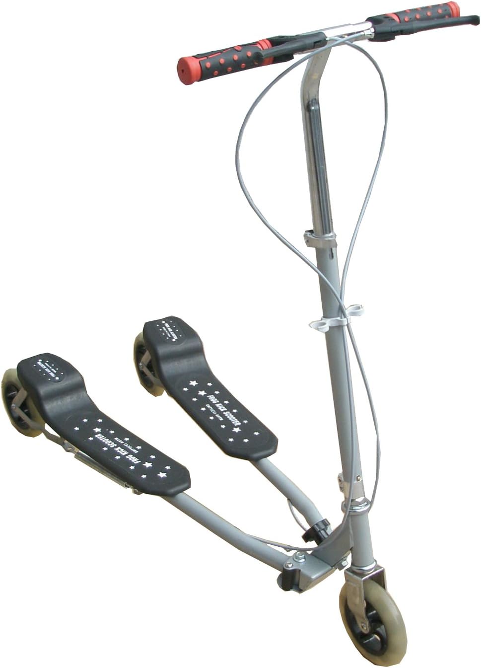Free Motion Frog Scooter, Flicker Striker Style in Black/Grey 10yrs