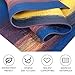 Yoga Mat - Premium 1/4 inch Imprint Non Slip Extra Thick Fitness & Exercise Mat with Carrying Strap, Workout Mat for All Types of Yoga, Pilates and Floor Exercises
