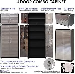 Garaje Almacenamiento Combo armario por Sevilla Heavy Duty taller