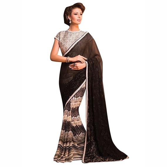 party wear saree for girl