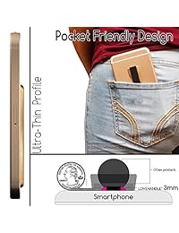 LoveHandle   Empuñadura universal para smartphone y mini tablet, 1 correa elástica con base multicolor