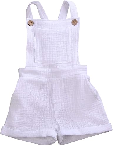 white overalls amazon