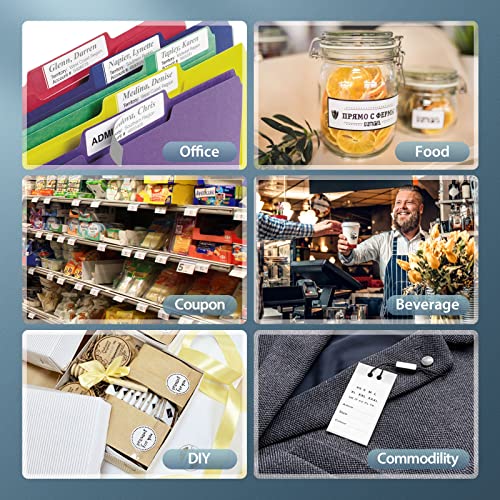 iDPRT Label Printer - 2022 Thermal Label Maker with Auto Label Detection, 1