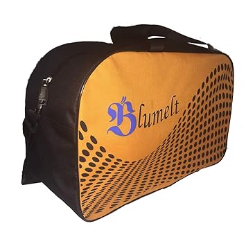 Blumelt 3D Multi Color Duffel Bag (Orange)
