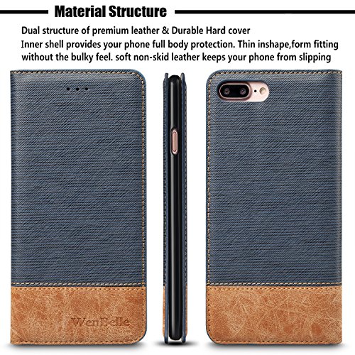 image for WenBelle for iPhone 7 Plus/iPhone 8 Plus Case, [Blazers Series] Stand 