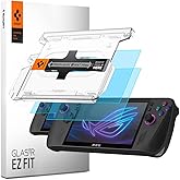 Spigen Tempered Glass Screen Protector [GlasTR EZ FIT] designed for ASUS ROG Ally X - 2 Pack [Not compatible with Rog Xbox Ally]