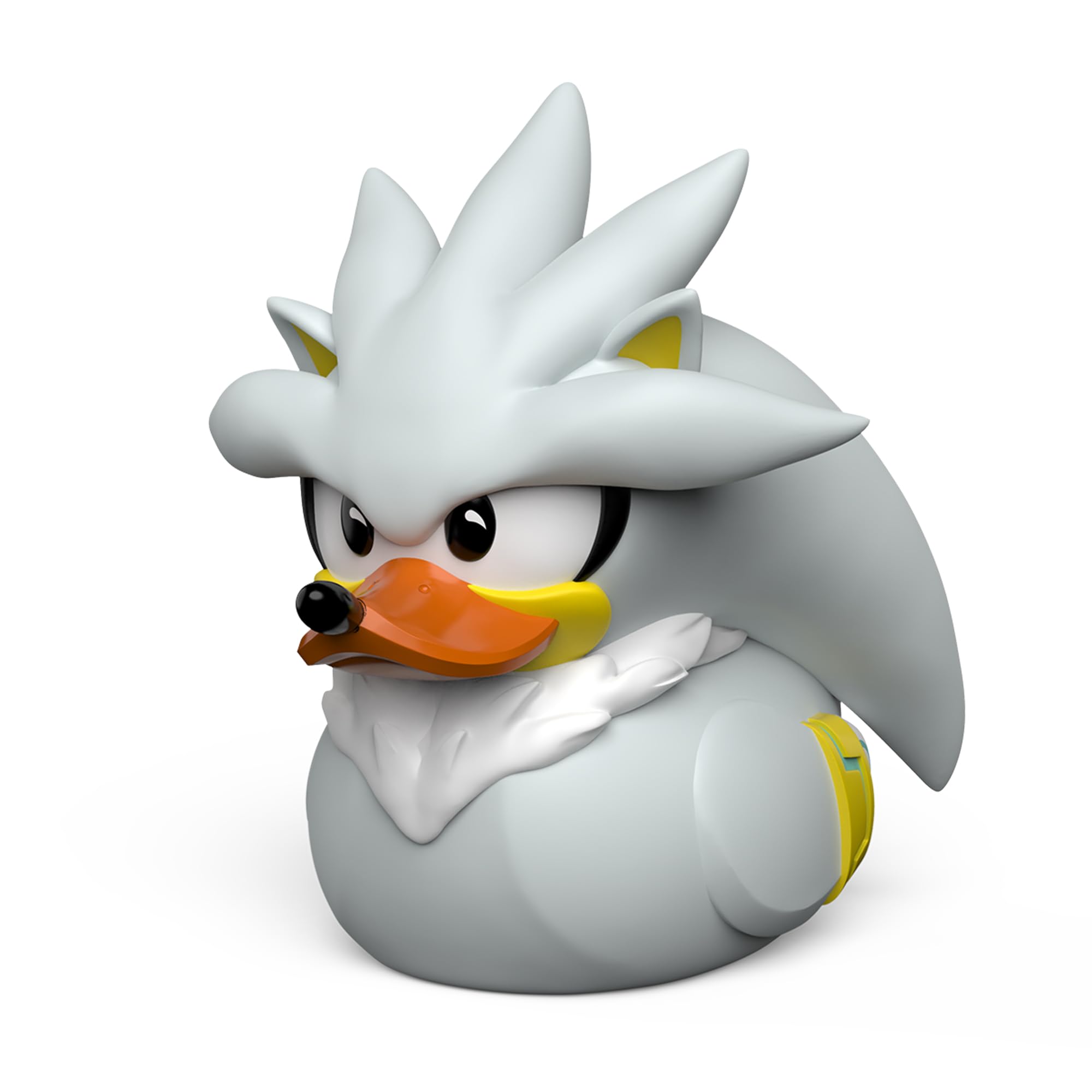 TUBBZ First Edition Silver The Hedgehog Collectible Vinyl Rubber Duck Figure - Official Sonic the Hedgehog Merchandise - SEGA Movies TV & Video Games — image 1