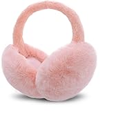 Oweisong Winter Earmuffs for Women Men Cute Fuzzy Ear Covers Cold Weather Plush Ear Warmers Winter Accessories