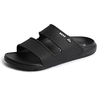 Reef Oasis Two Bar Slide Sandals NEW Mens Size 12 Black Reef Oasis Two-bar Men main image 4