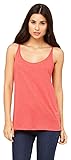 Bella + Canvas Ladies' Slouchy Tank,RED TRIBLEND,S