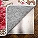 Eteng non-slip rug pads remover grid mat carpet hardwood floors 2' x 3'