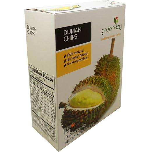 Hasil gambar untuk Greenday Durian Chips Snack