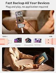 Gulloe 512GB USB Flash Drive Intended for iPhone