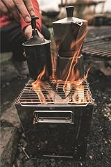 Robens Firewood Stove Cooker - Portable Camping Wood Burning Heater view 2