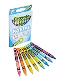 Crayola Pastel Crayons (8ct), Specialty Crayons for