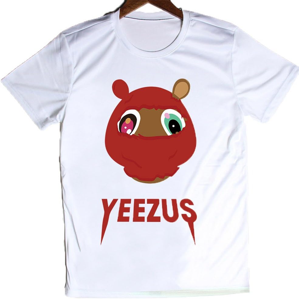 Yeezus Tour Red Ski Mask Concert Kanye West T-Shirt (S, Tfc0140)