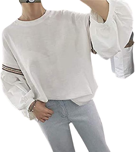 Amazon レディース シャツワンピース ロング 春 ブラウス ストライプ オーバーサイズ 半袖 長袖 インナーカラー 花柄 スタンドカラー 2枚重ね Arukawear Reseph ワンピース チュニック 通販