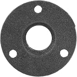 Hyuduo 10pcs Black Malleable Iron Pipe Flange BSP Threaded DN20 3/4 Inch view 7
