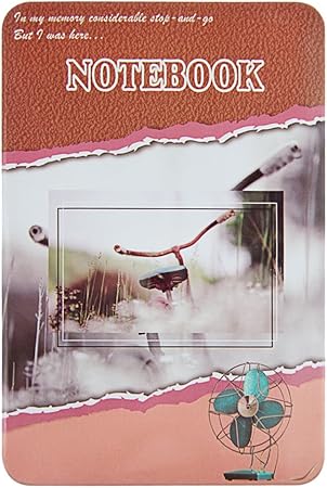 Amazon ミニ メモ帳 かわいい A6 日記帳 おしゃれ ダイアリー 手帳 ノートブック 自由帳 雑記帳 スケジュール帳 オリジナル デザイン文房具 スタイリッシュなブリキ製表紙 4種類中紙 ヨロッパー風 学生用品 ノート 文房具 オフィス用品