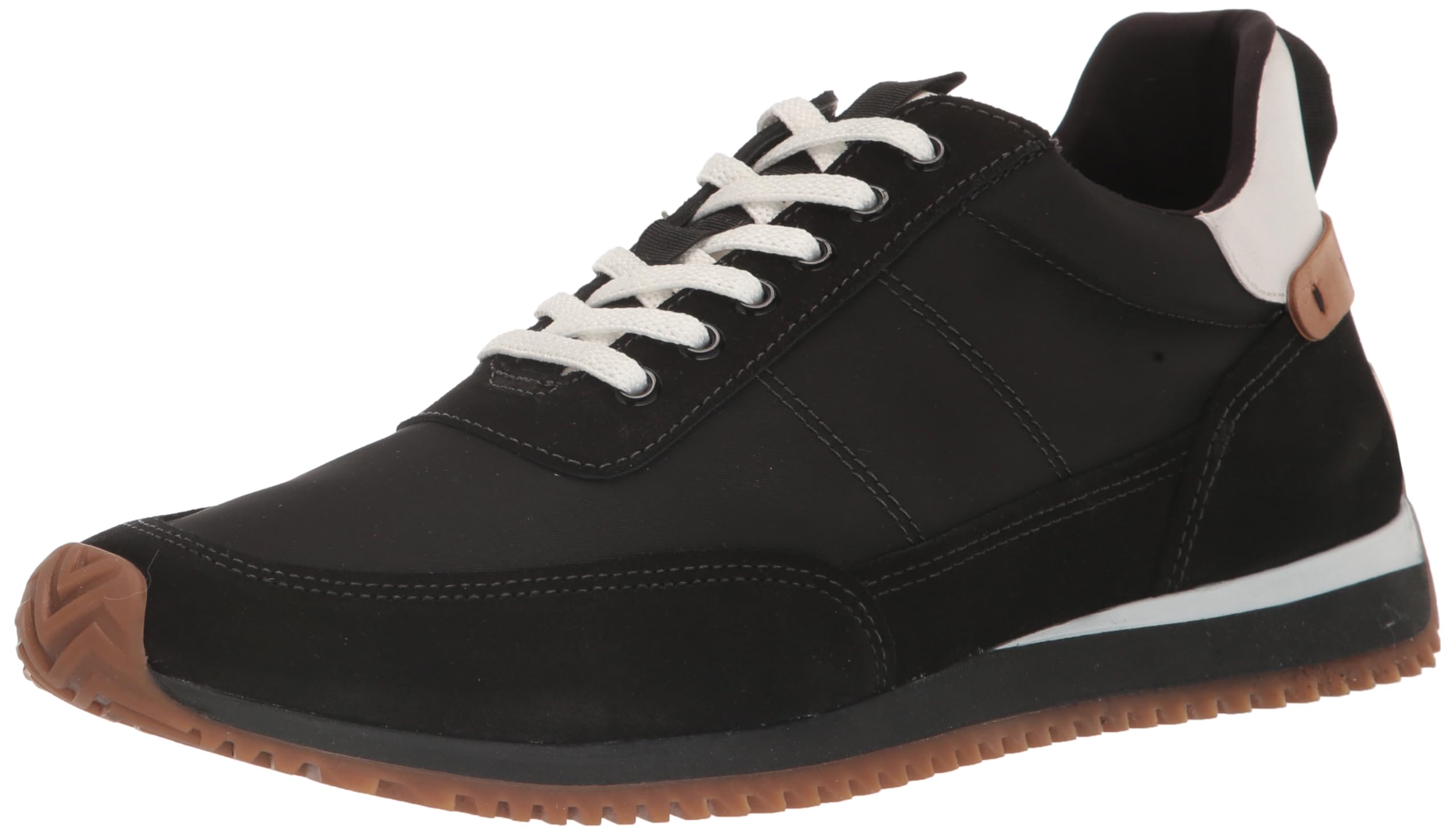 Vince Camuto Men’s Maarten Casual Sneaker, Black/Black, 9