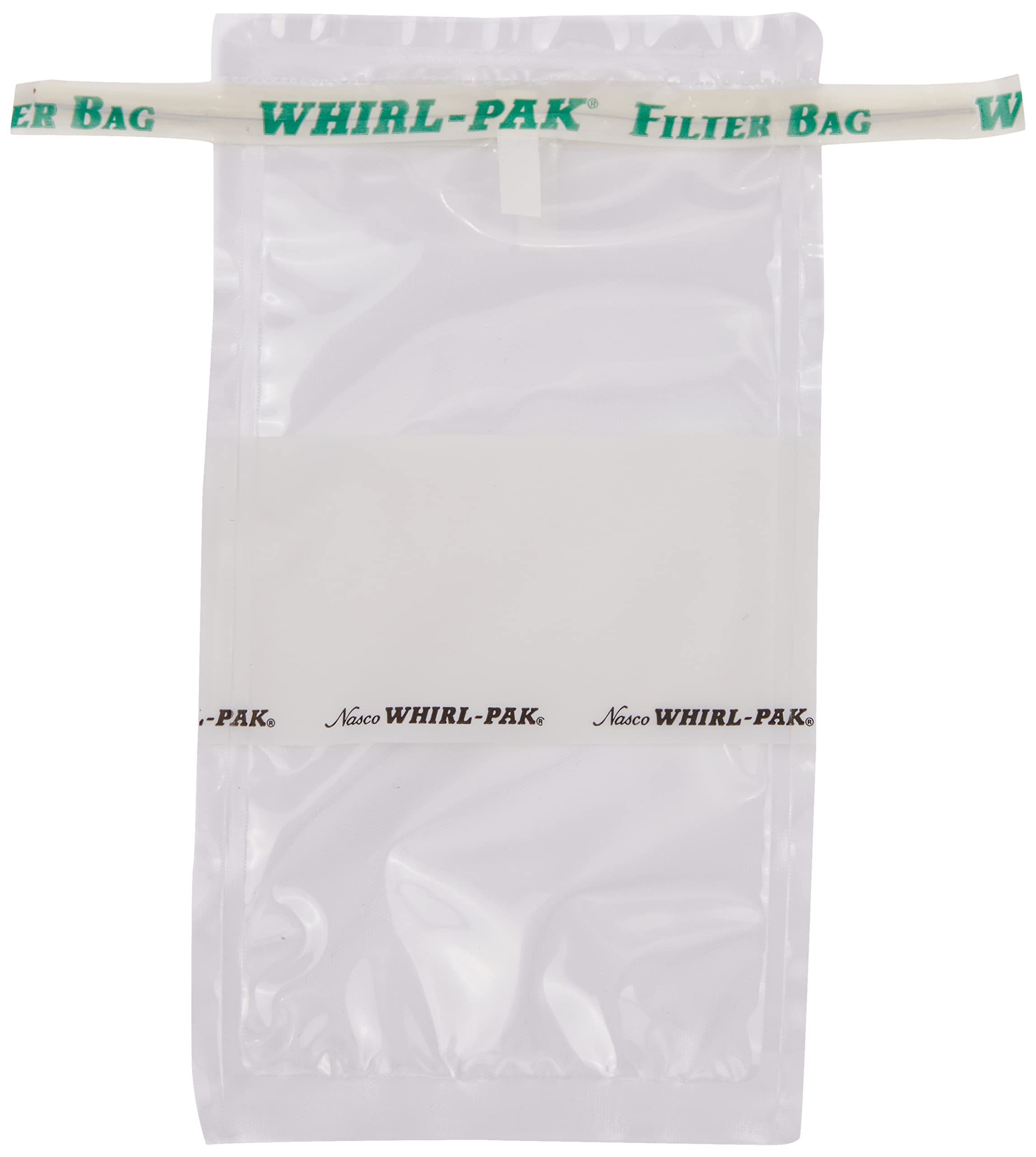 Nasco Whirl-Pak B01385WA Filter Bag for Homogenizer Blender, 18cm L x 9.5cm W, 207ml Capacity (Box of 250)