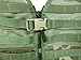 US Military MOLLE FLC Fighting Load Carrier Zip Front Tactical Vest , Woodland Camo
