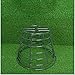 Crestgolf 2PCS Stainless Metal Golf Basket Golf Ball Container Ball Bucket