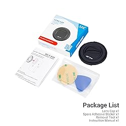 Kiorafoto V10 Lens Cap, Camera Lens Cap Cover