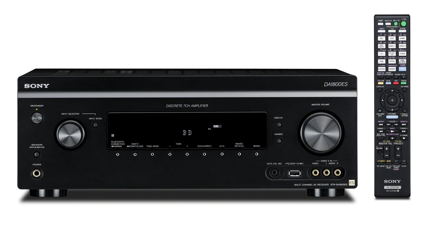 Sony STR-DA1800ES 7.2 Channel Wi-Fi Receiver with AirPlay and Bluetooth