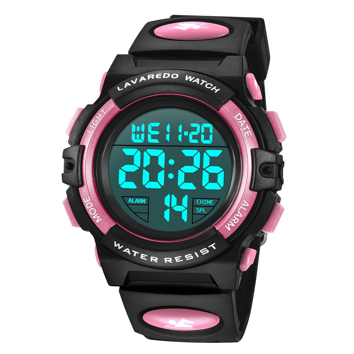 BEN NEVIS Kids Watch,Boys Watch for 6-15 Year Old Boys,Digital Sport Outdoor Multifunctional Chronograph LED 50 M Waterproof Alarm Calendar Watch for Children with Silicone Band