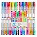Soucolor 60 Colors Gel Pen Set, Coloring Pens for Adult Coloring Books, Scrapbooking, Doodling, Drawing, Writing, Sketching and Craft