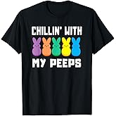 Peeps Easter Chillin' with My Peeps Bunnies T-Shirt