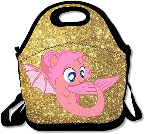 Oery A Hippocampus Bento Lunch Bag Portable Cooler Tote