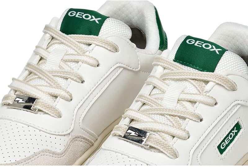 J WASHIBA Boy D - Scarpe da Ginnastica Bambino, White/Green,