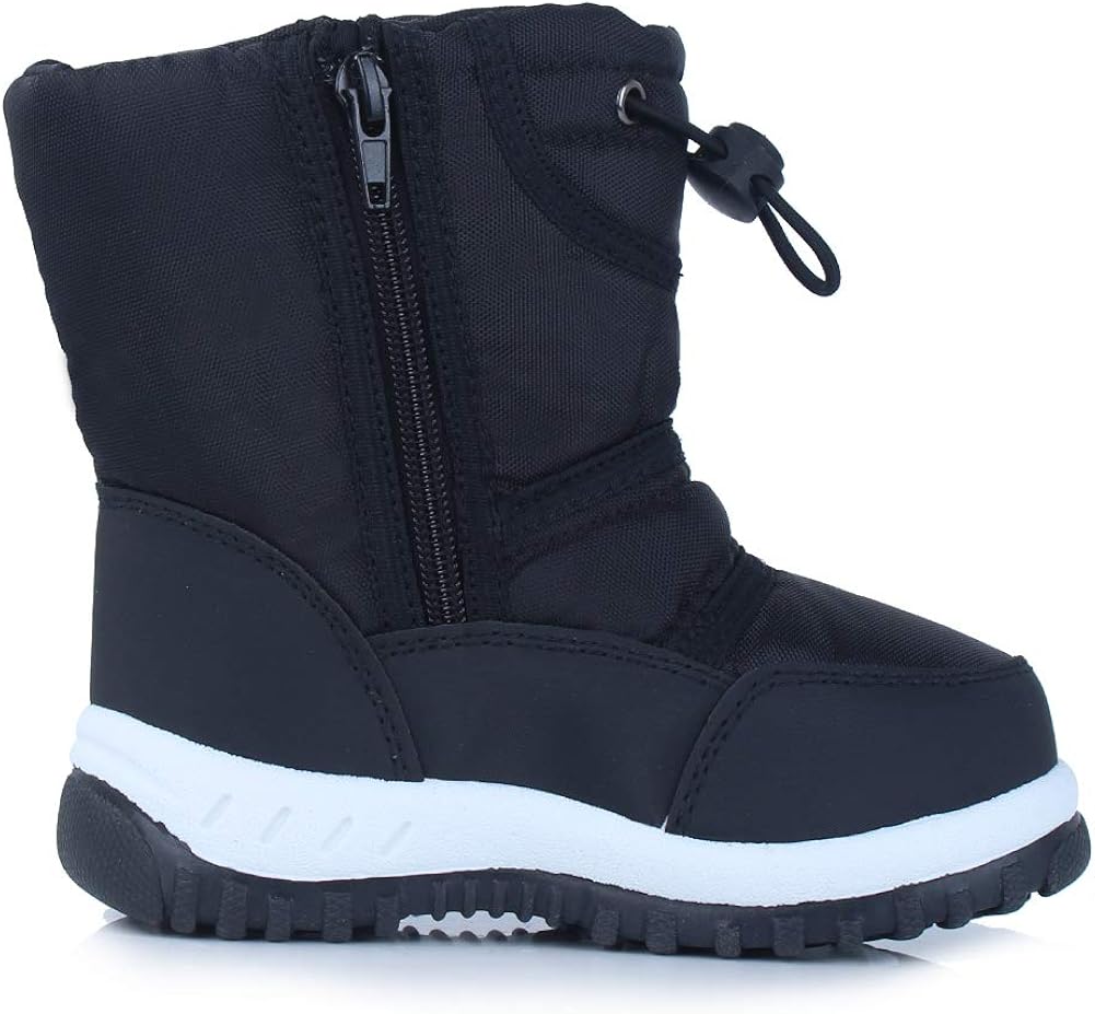  | CIOR Winter Snow Boots for Boy and Girl Outdoor Waterproof with Fur Lined(Toddler/Little Kids) | Boots