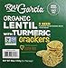 RW Garcia Organic Lentil w. Turmeric crackers 30 oz (2 bags@ 15oz)